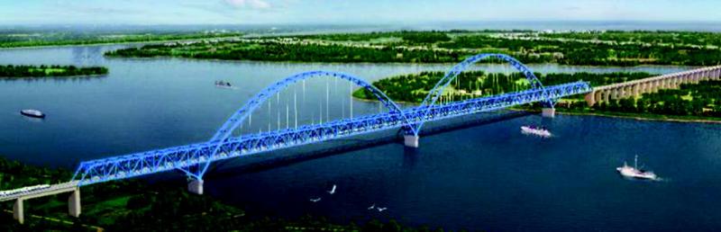 The Rongjiang Bridge is a significant engineering project of the Xiamen–Shenzhen high-speed railway.
