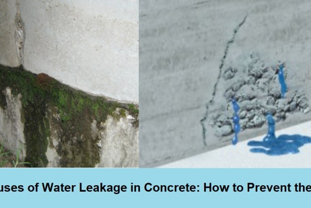 Understanding Water Leakage in Concrete Structures: Its Causes and Prevention