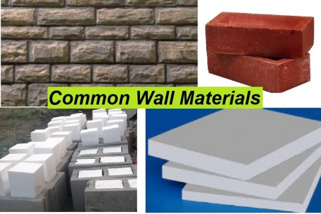Common Wall Materials: Composition, Properties, and Applications