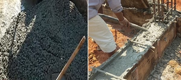 Concrete for Plinth Beam