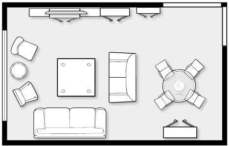 Standard Size of Rooms in Residential Building