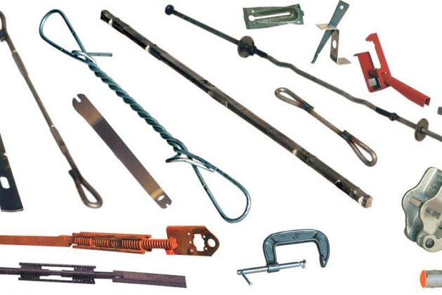 Types of Form Ties Used in Formwork