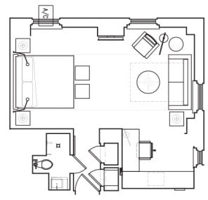 Size of Guest Room