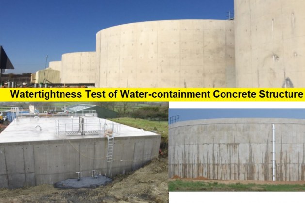 How to Test Reinforced Concrete Structures for Watertightness?