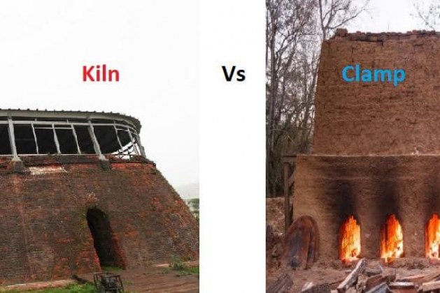 Kiln Burning Vs Clamp Burning of Bricks