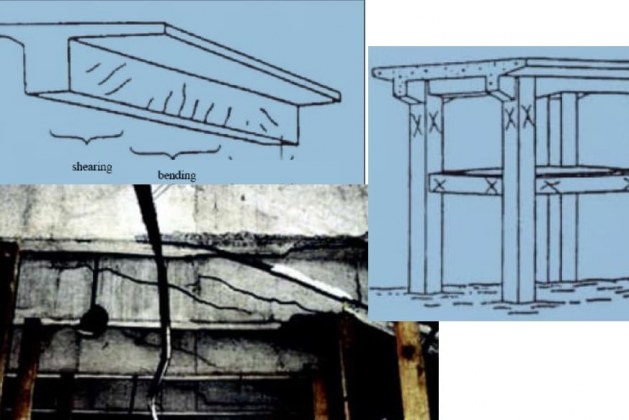 Sketches/Maps of Concrete Cracks Observed in Visual Inspections