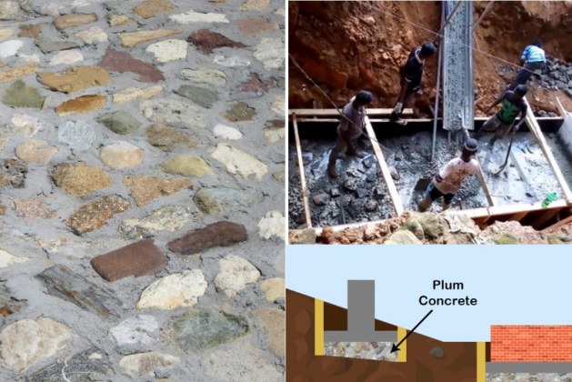 Plum Concrete: Applications and Procedure of Laying