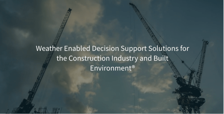 Use of WeatherBuild software for deciding the crane capacity during extreme weather events